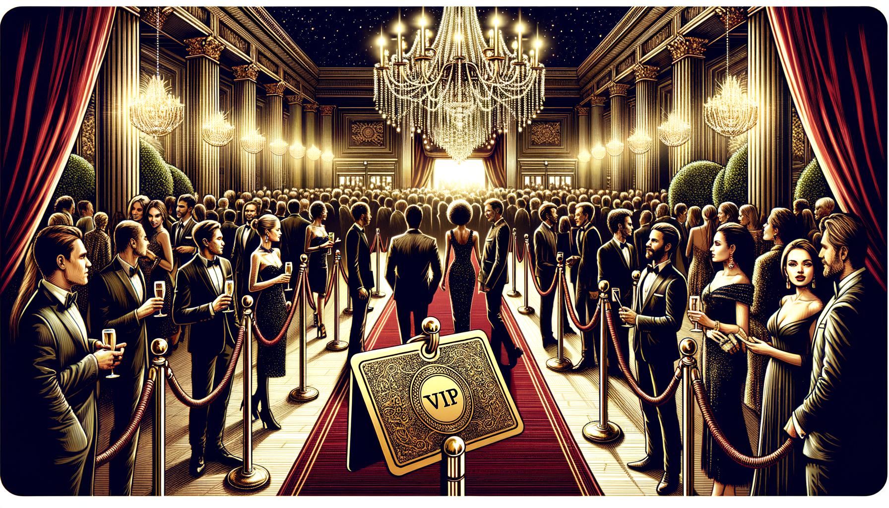 VIP event access and membership