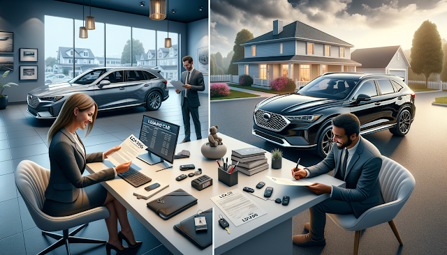 The benefits of leasing a luxury car versus buying,