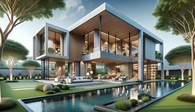 How to design a luxury home with modern aesthetics