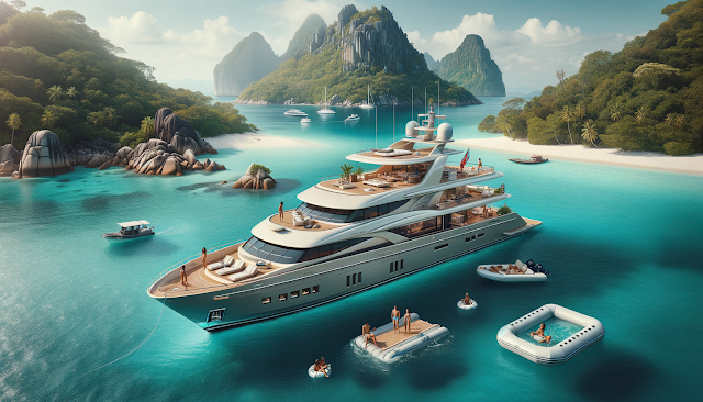 How to explore remote islands with luxury yacht charters