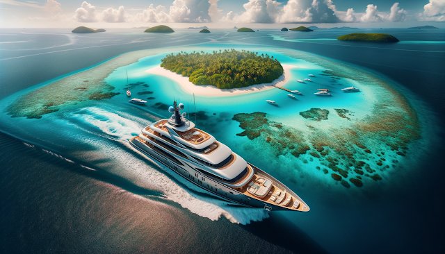 How to explore remote islands with luxury yacht charters